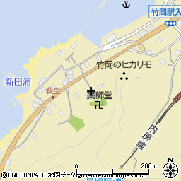 千葉県富津市萩生1202周辺の地図