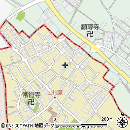 滋賀県愛知郡愛荘町山川原434周辺の地図
