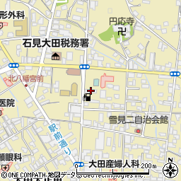 大田中央自動車株式会社周辺の地図