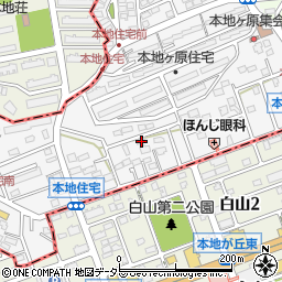 愛知県尾張旭市緑町緑ケ丘39周辺の地図