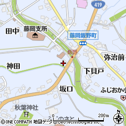 〒470-0451 愛知県豊田市藤岡飯野町の地図