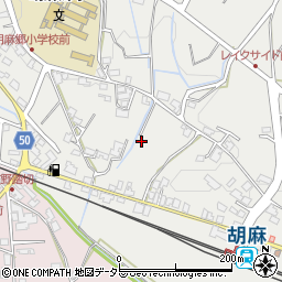京都府南丹市日吉町胡麻（本ケ瀬）周辺の地図