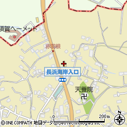 セブンイレブン三浦赤羽根店周辺の地図
