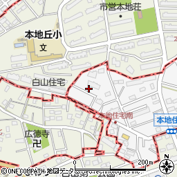 愛知県尾張旭市緑町緑ケ丘17-20周辺の地図