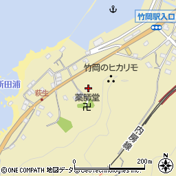 千葉県富津市萩生1199周辺の地図