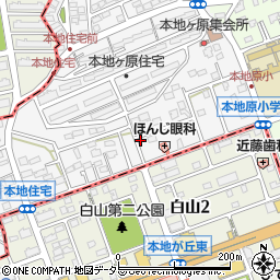 愛知県尾張旭市緑町緑ケ丘160周辺の地図