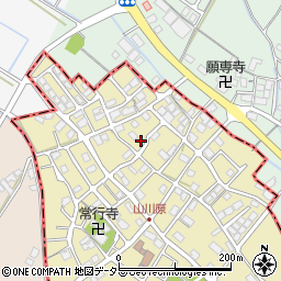 滋賀県愛知郡愛荘町山川原35周辺の地図