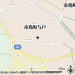 兵庫県丹波市市島町与戸1187周辺の地図