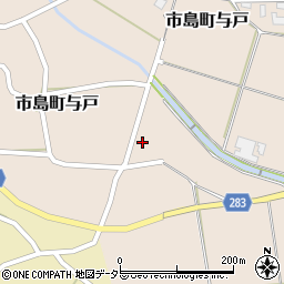 兵庫県丹波市市島町与戸895周辺の地図