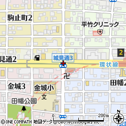 城見町周辺の地図