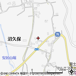 静岡県富士宮市沼久保620周辺の地図