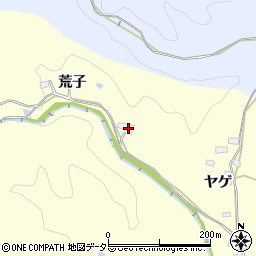 愛知県豊田市迫町（荒子）周辺の地図