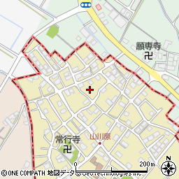 滋賀県愛知郡愛荘町山川原42周辺の地図