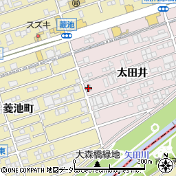 竹増自動車周辺の地図