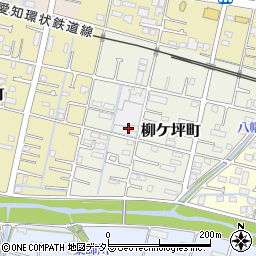 愛知県瀬戸市柳ケ坪町周辺の地図