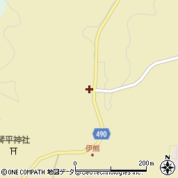 愛知県豊田市伊熊町堂ノ下周辺の地図