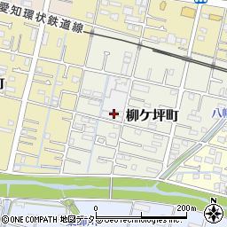 愛知県瀬戸市柳ケ坪町周辺の地図
