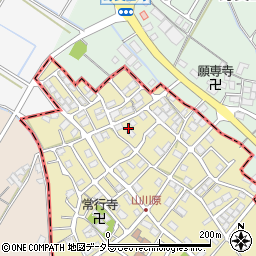 滋賀県愛知郡愛荘町山川原43周辺の地図