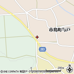 兵庫県丹波市市島町与戸1233周辺の地図