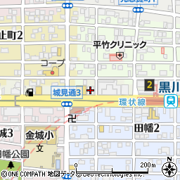 大垣共立銀行黒川支店周辺の地図