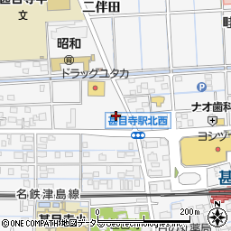 セブンイレブン甚目寺駅西店周辺の地図