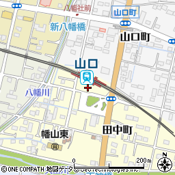 山口駅駅前公衆トイレ周辺の地図