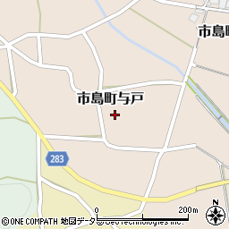 兵庫県丹波市市島町与戸1156周辺の地図