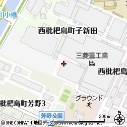 愛知県清須市西枇杷島町六拾軒周辺の地図