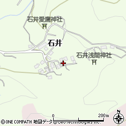 静岡県富士市石井74周辺の地図