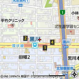 愛知県名古屋市北区志賀南通1丁目25周辺の地図