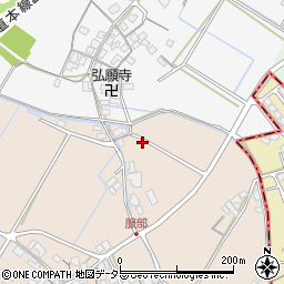 滋賀県彦根市服部町1308周辺の地図