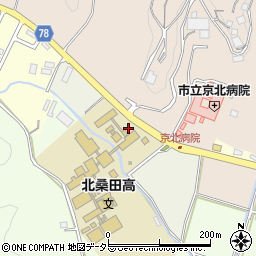 京都府京都市右京区京北赤石町鳥谷小迫口周辺の地図