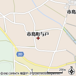 兵庫県丹波市市島町与戸1155周辺の地図