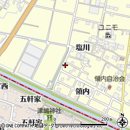 愛知県稲沢市平和町領内47周辺の地図