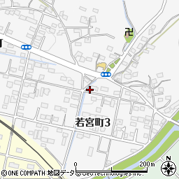 愛知県瀬戸市若宮町3丁目58周辺の地図