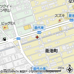 無添くら寿司 名古屋守山店周辺の地図