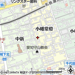 小幡駐車場周辺の地図