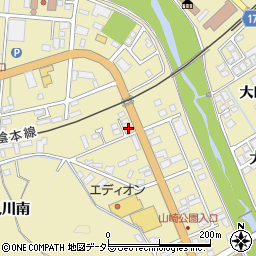 島根県大田市大田町大田山崎ロ-1174-1周辺の地図