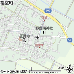 滋賀県東近江市福堂町3261周辺の地図
