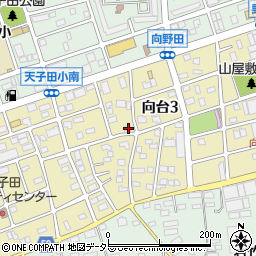 愛知県名古屋市守山区向台3丁目501周辺の地図