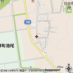兵庫県丹波市市島町梶原207周辺の地図