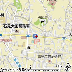 上垣病院前周辺の地図