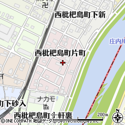 愛知県清須市西枇杷島町片町周辺の地図