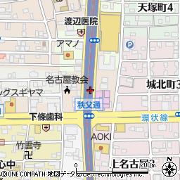 愛知県名古屋市西区浄心本通周辺の地図