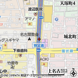 愛知県名古屋市西区浄心本通周辺の地図