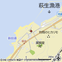 千葉県富津市萩生1238周辺の地図