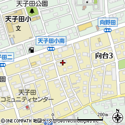 愛知県名古屋市守山区向台3丁目303周辺の地図