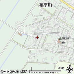 滋賀県東近江市福堂町3339-3周辺の地図