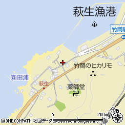 千葉県富津市萩生1228周辺の地図