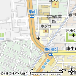 愛知県名古屋市西区東岸町2丁目23周辺の地図